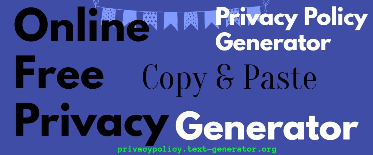 Privacy Policy Generator